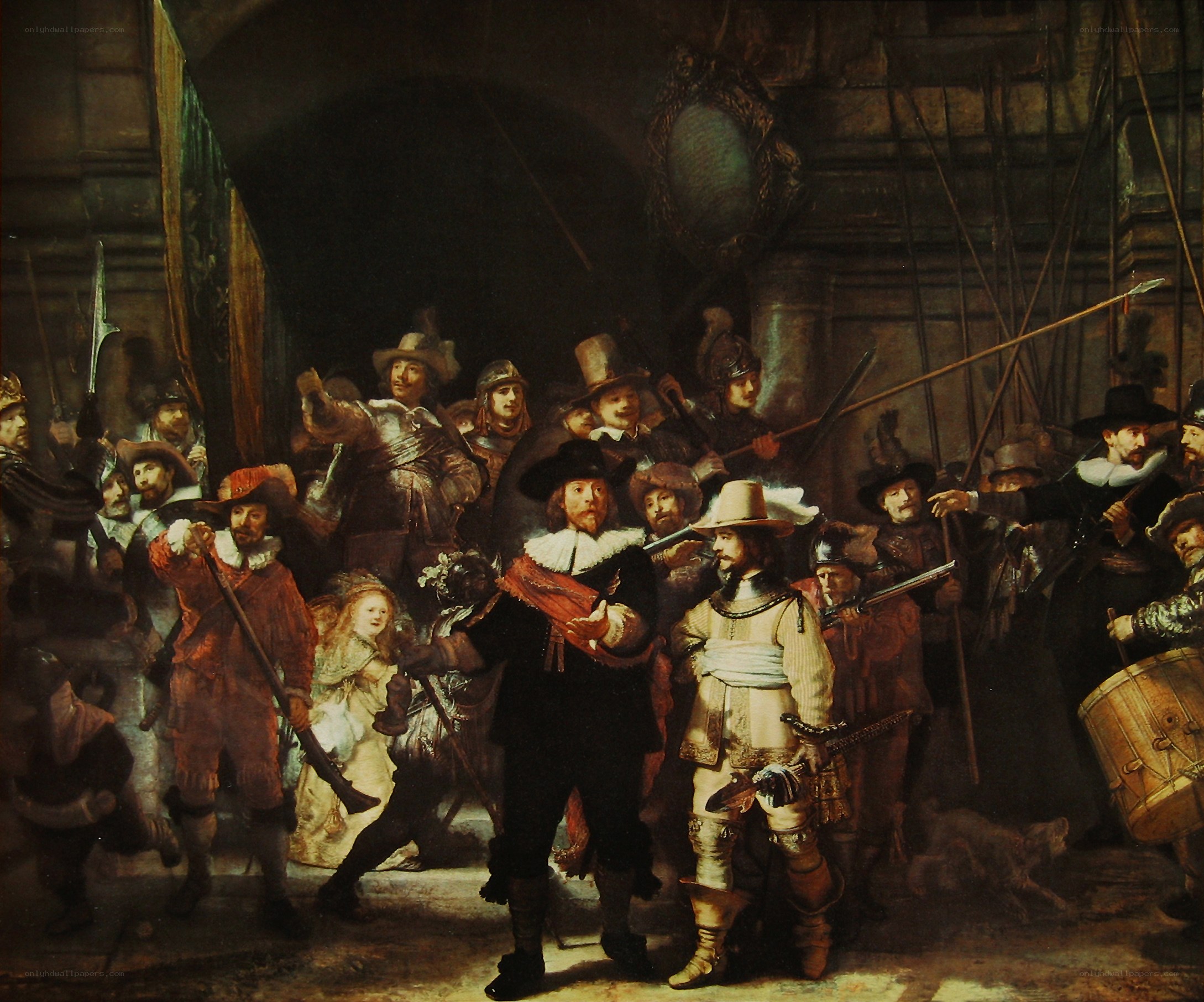The Night Watch painting