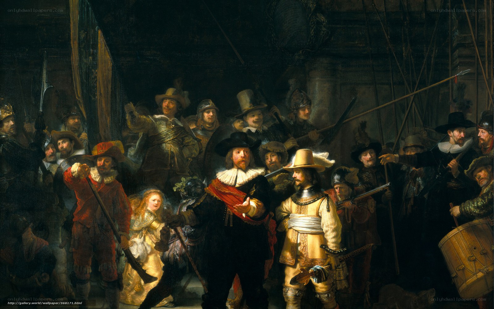 The Night Watch painting