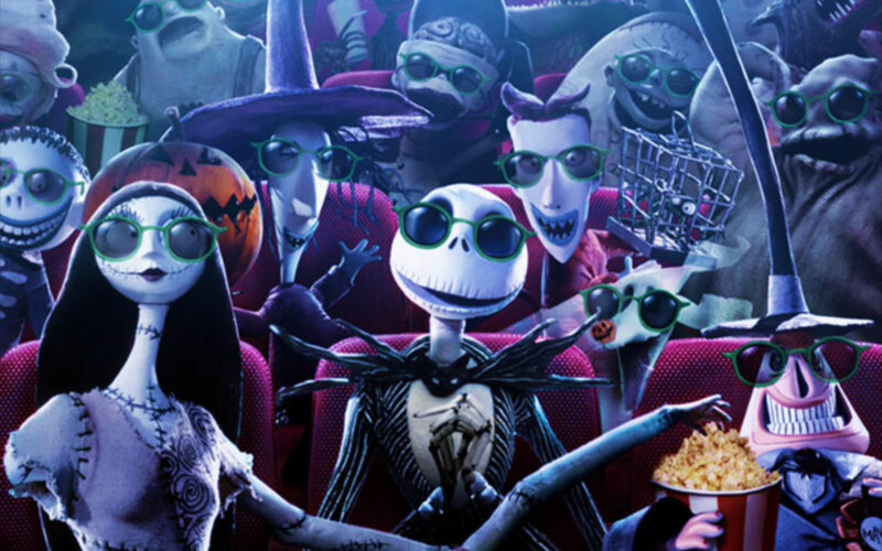 The Nightmare Before Christmas movie scene