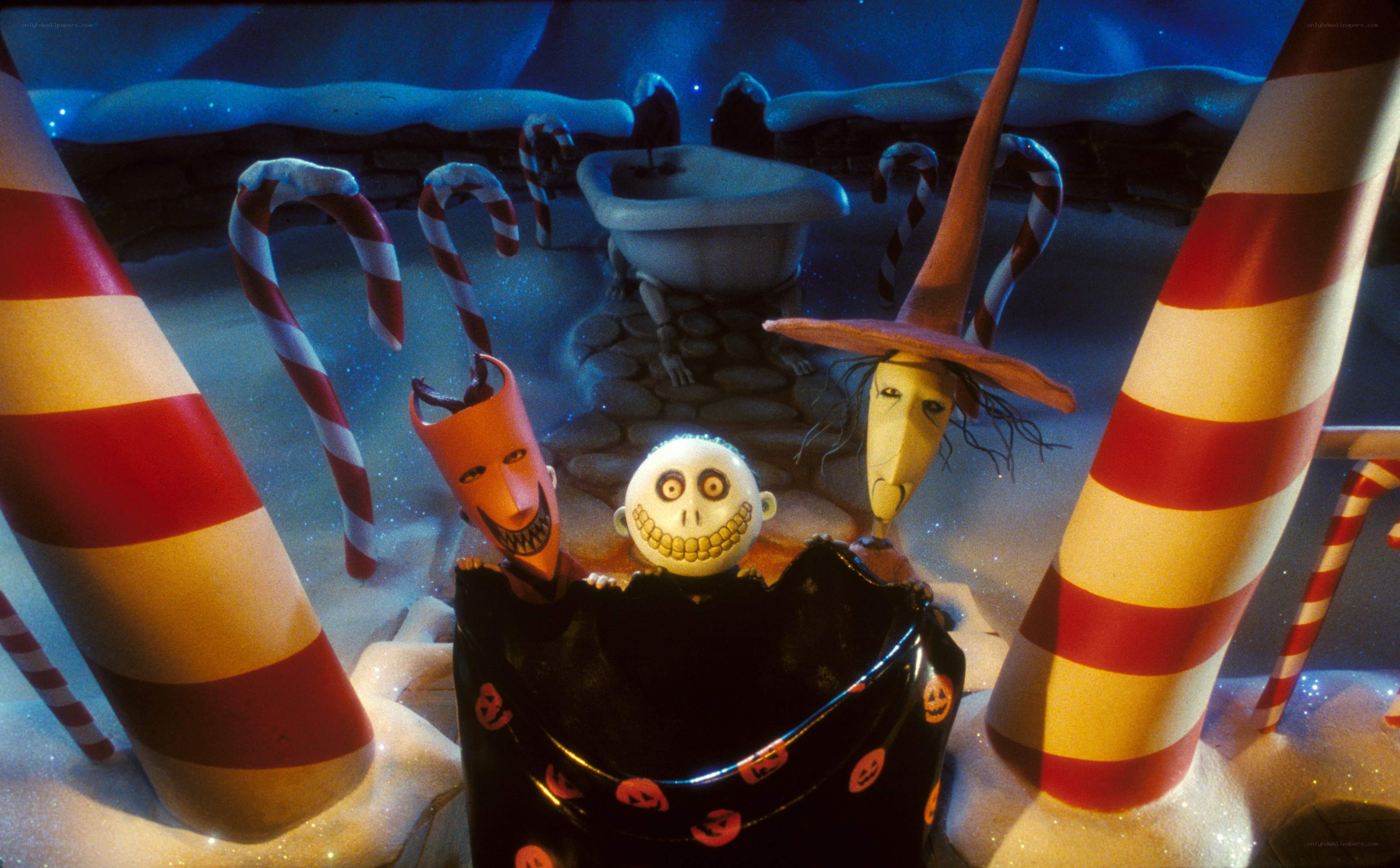 The Nightmare Before Christmas scene