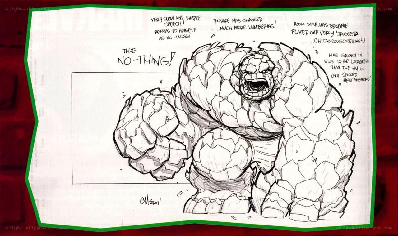 The No-Thing character design
