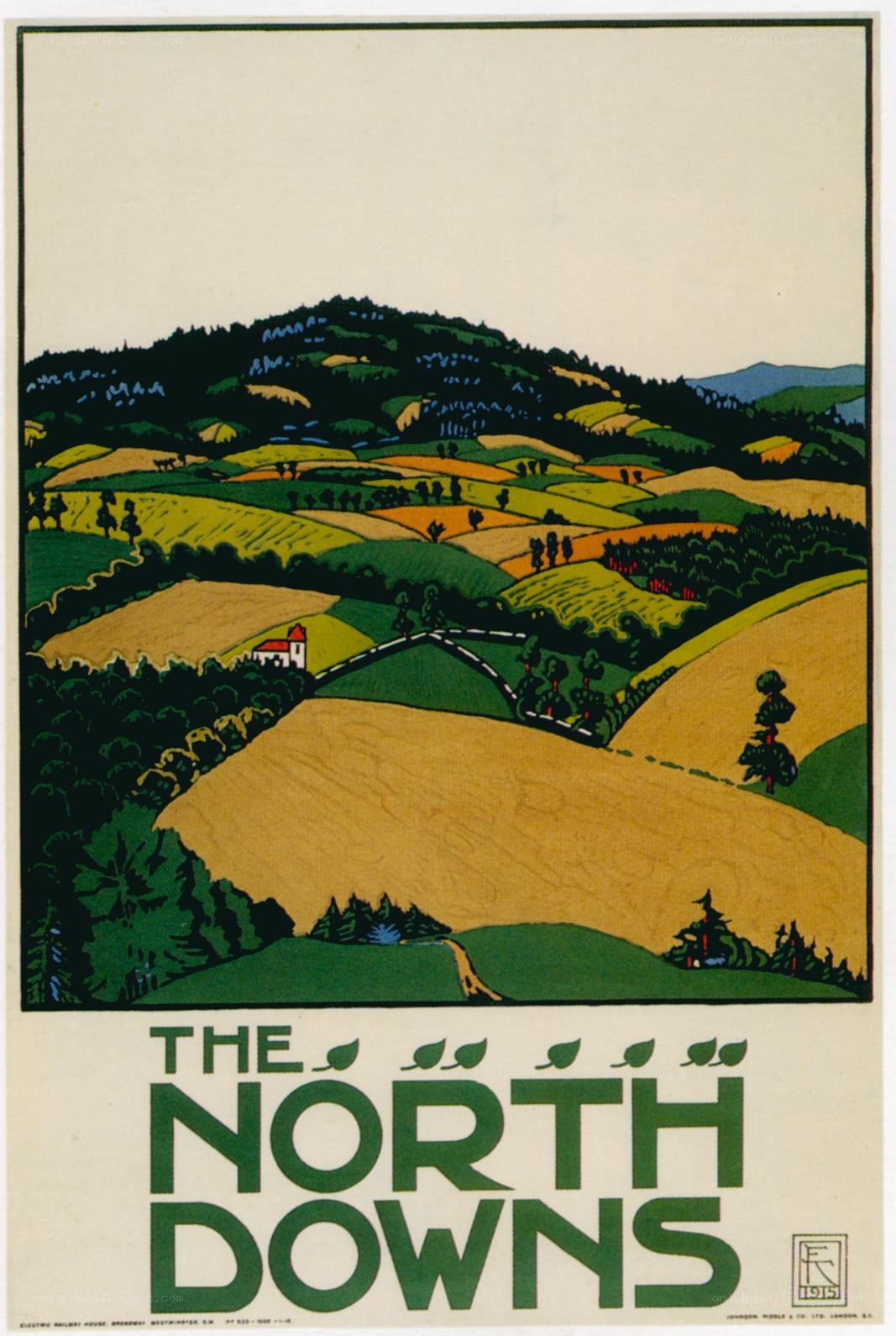 The North Downs landscape