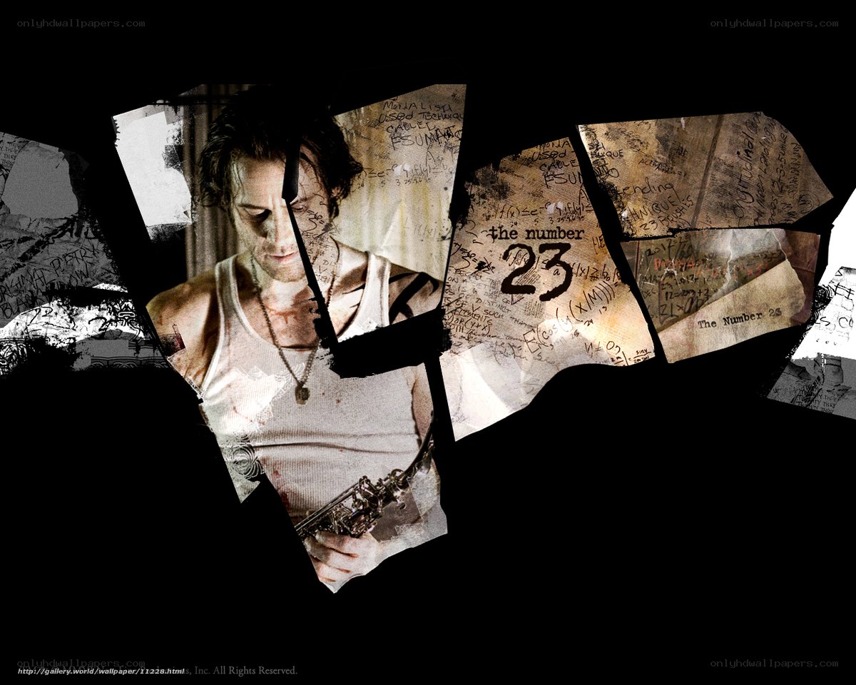 The Number 23 movie collage