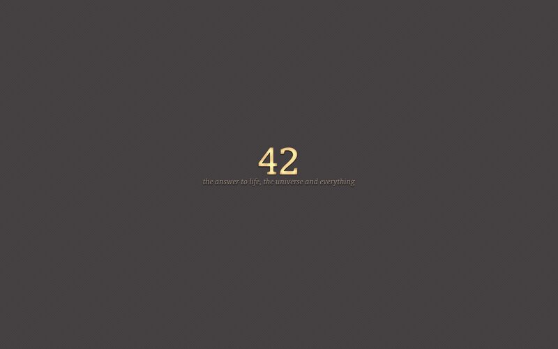 the number 42