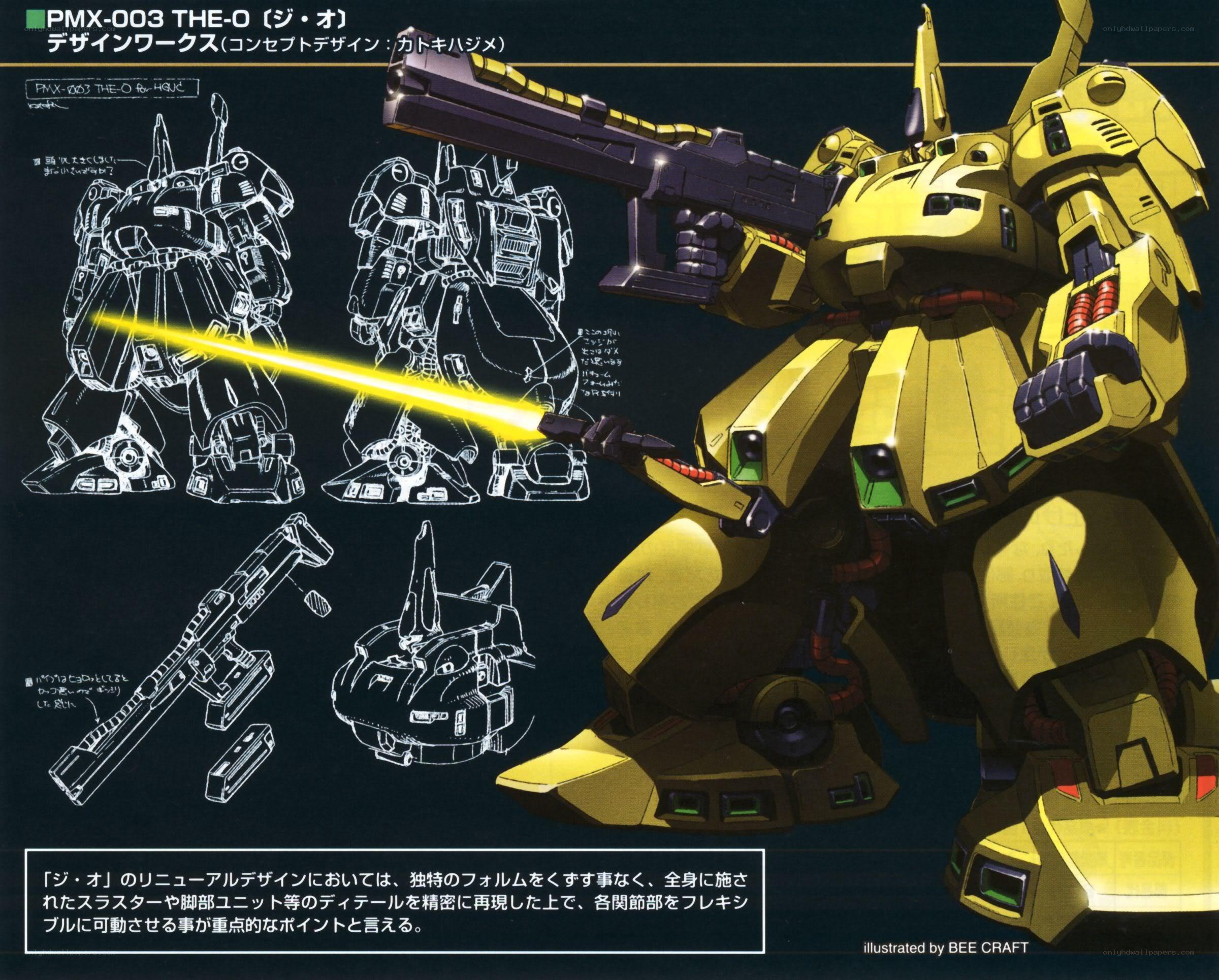 The-O Mobile Suit Design
