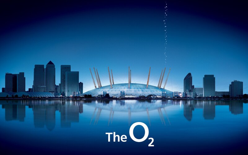 The O2 Arena at Night