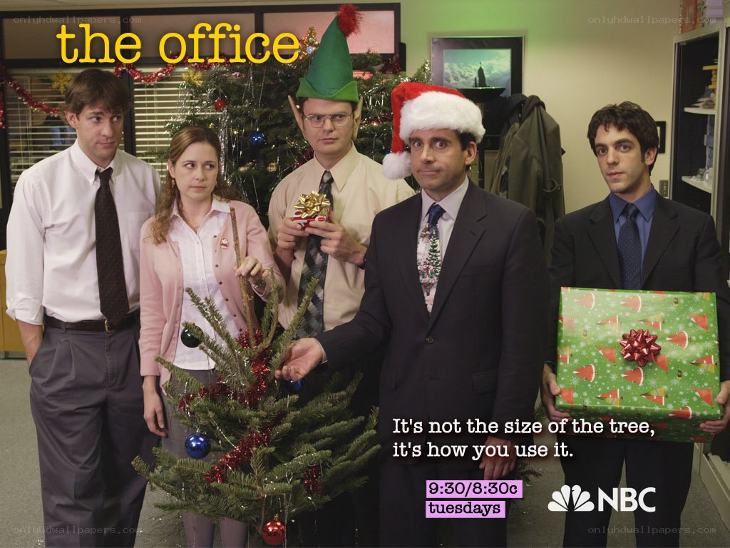 The Office holiday scene