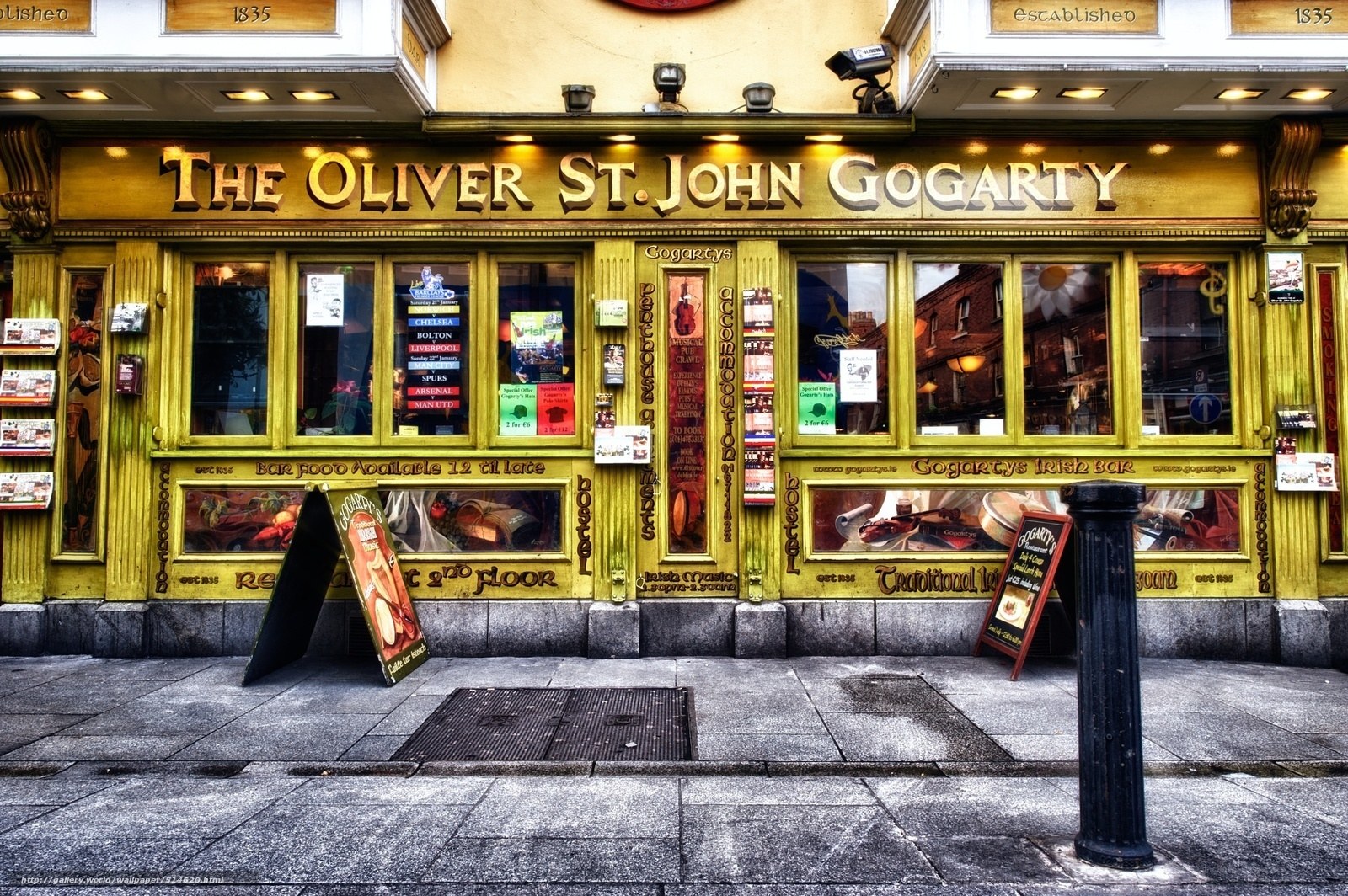 The Oliver St. John Gogarty pub