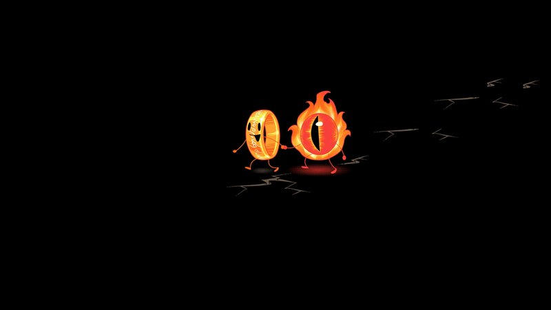The One Ring and Eye of Sauron