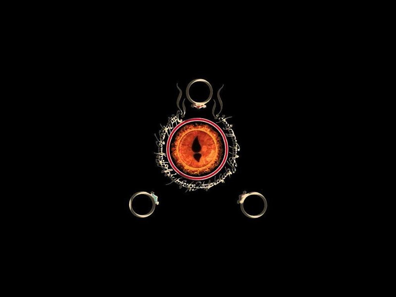The One Ring and the Eye of Sauron