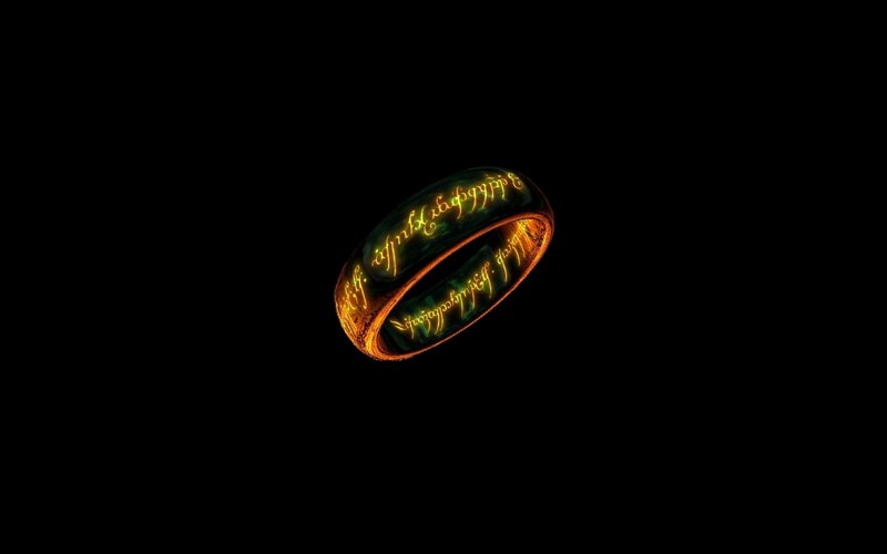 The One Ring from Lord of the Rings