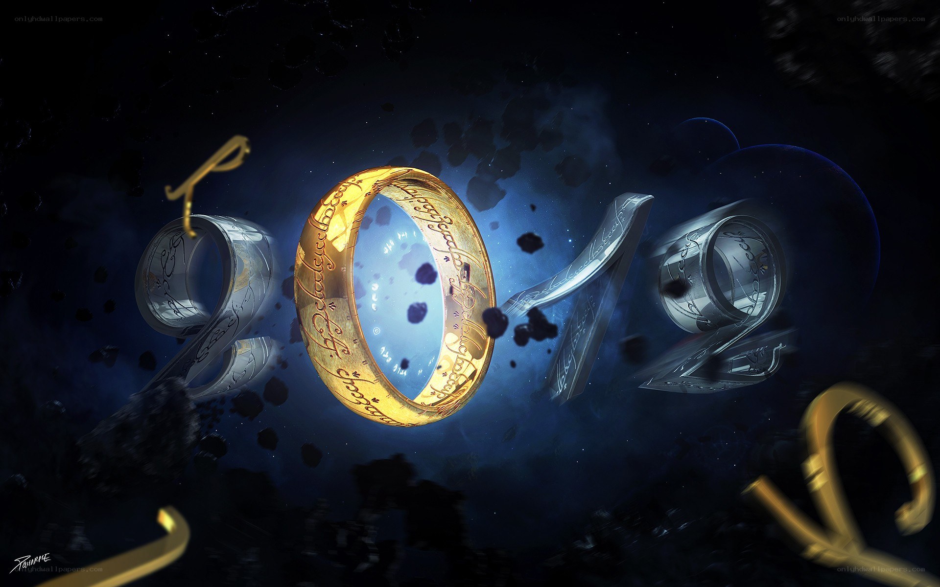 The One Ring in space