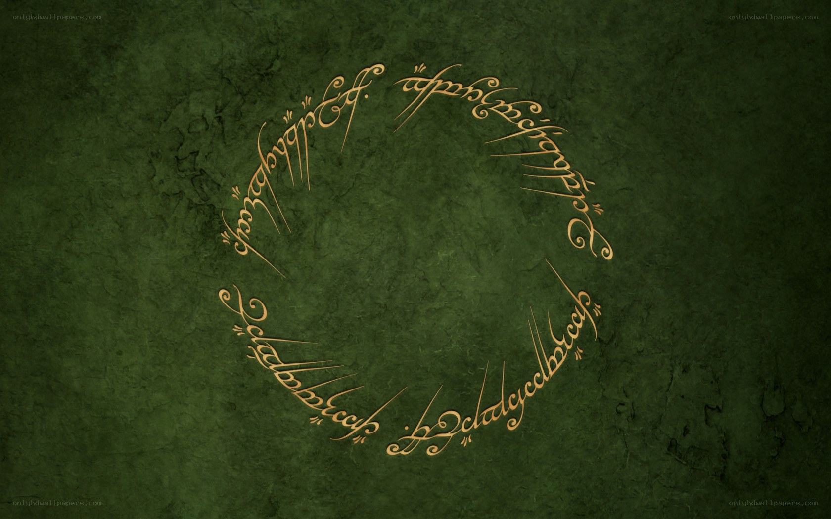 The One Ring inscription