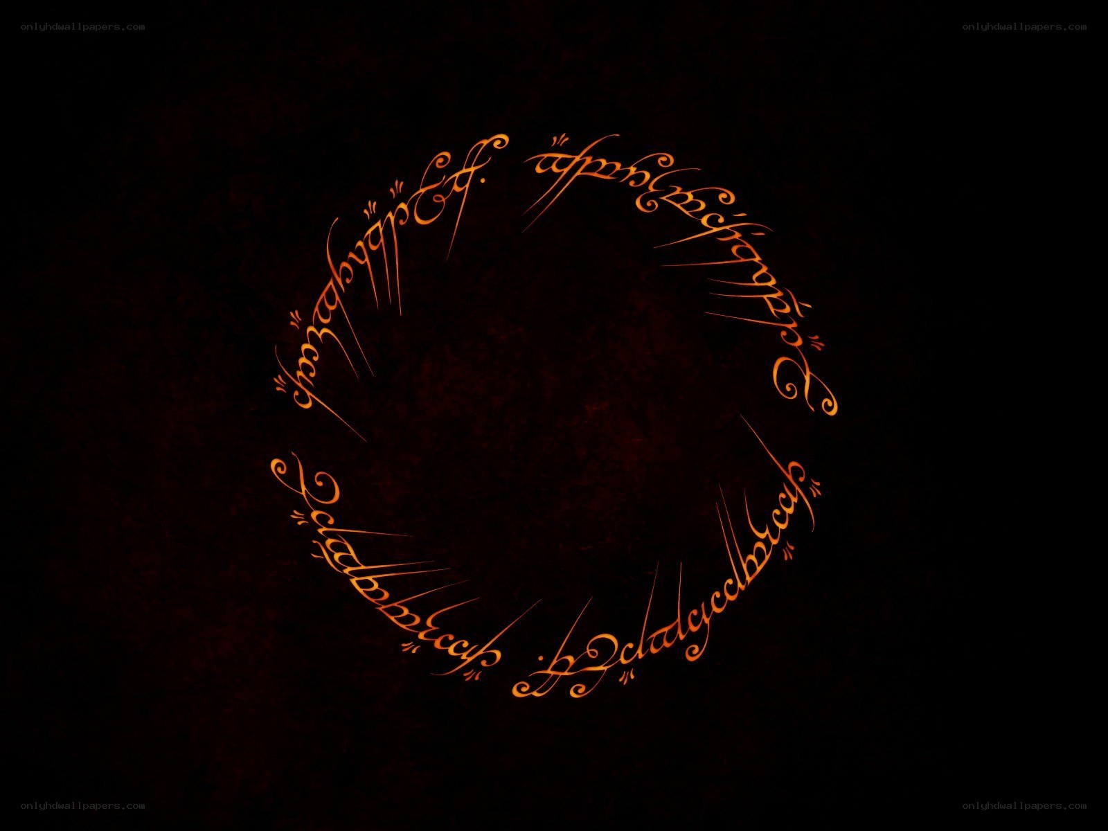 The One Ring inscription