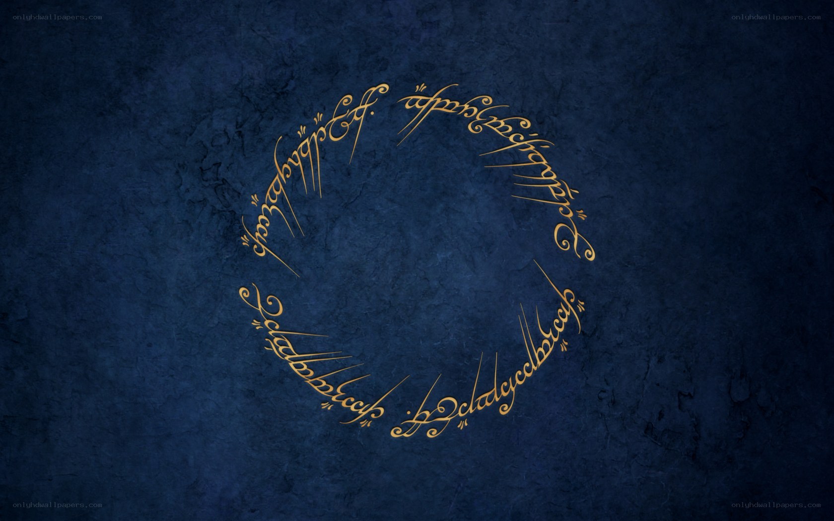 The One Ring inscription