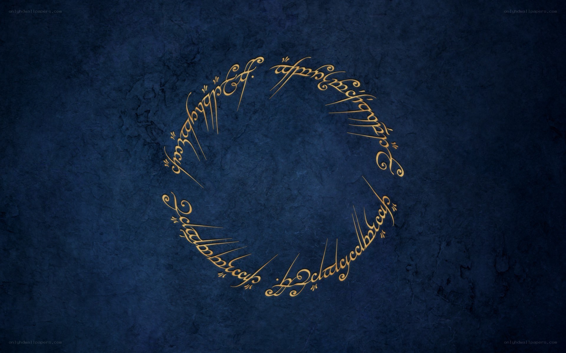 The One Ring inscription