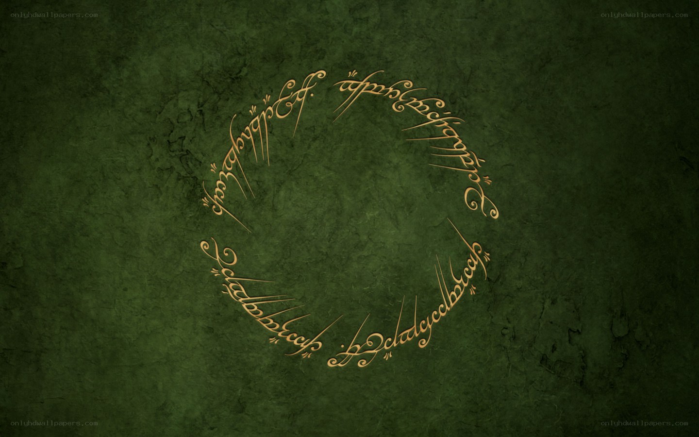 The One Ring inscription