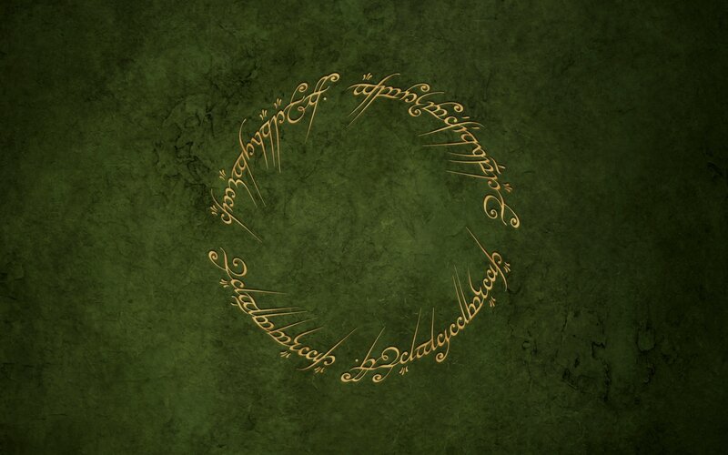 The One Ring inscription