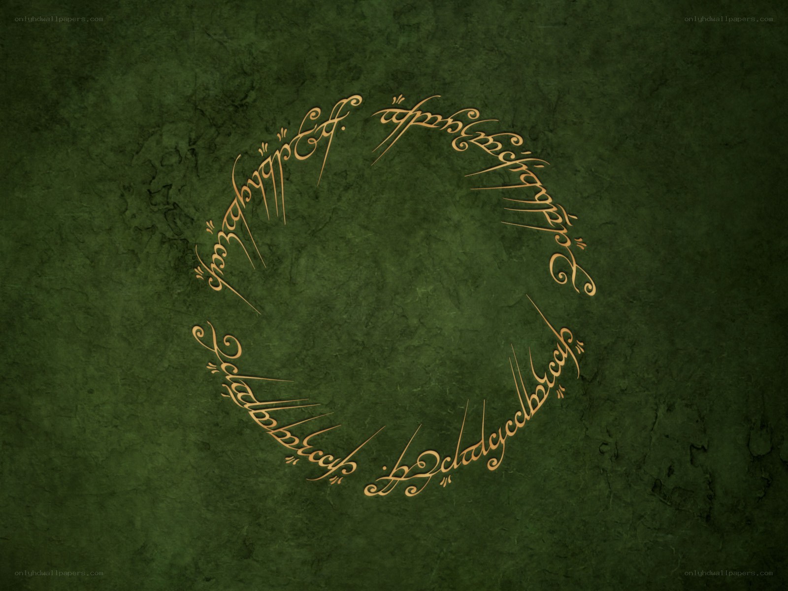 The One Ring inscription