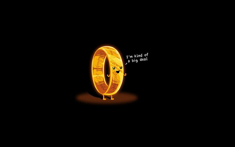 The One Ring speaks