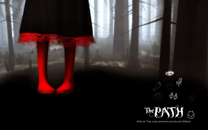 The Path game art