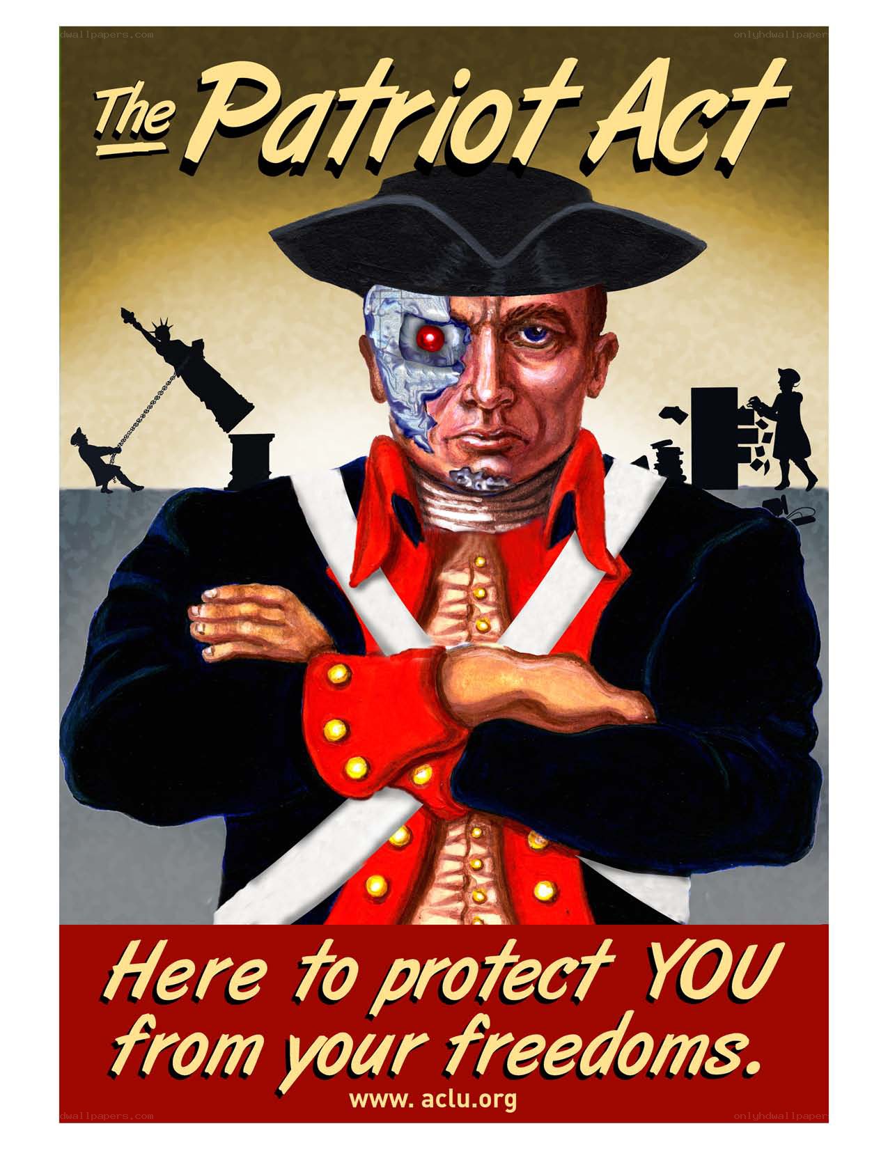 The Patriot Act poster