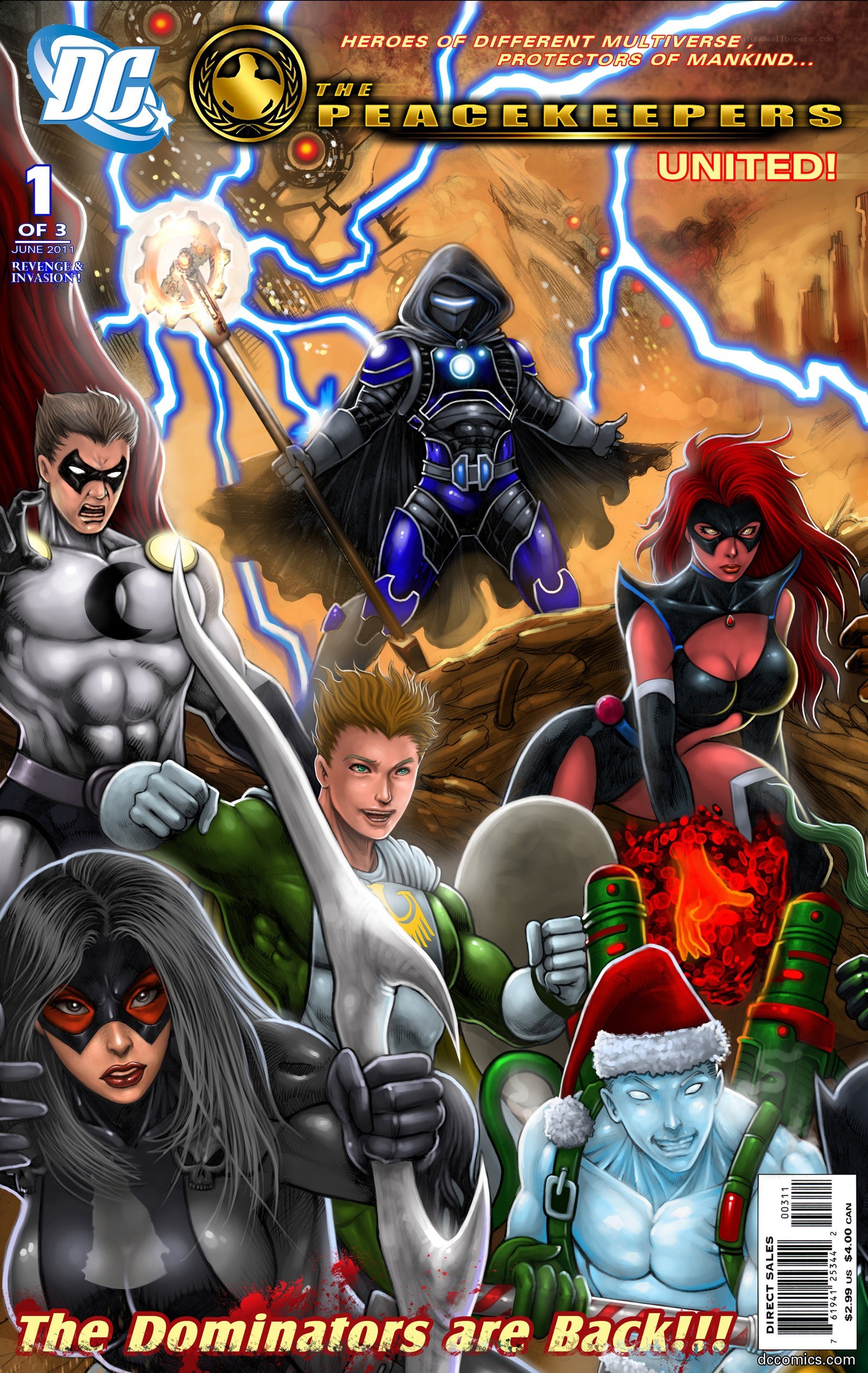 The Peacekeepers comic cover