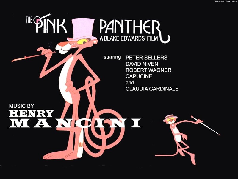 The Pink Panther movie title card
