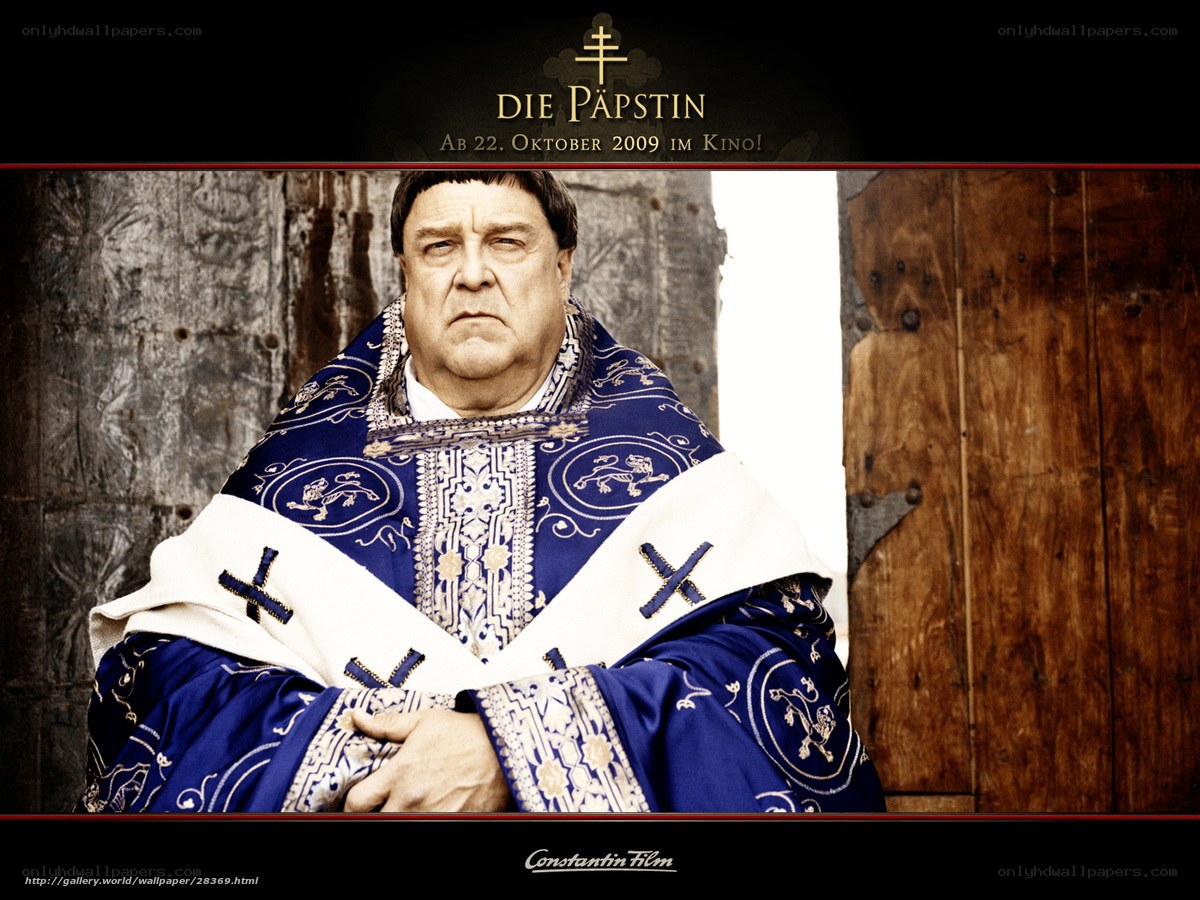 The Pope in Blue Robes
