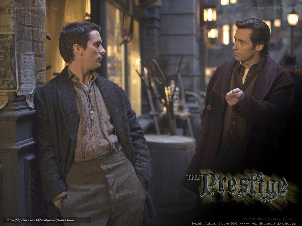 The Prestige movie scene