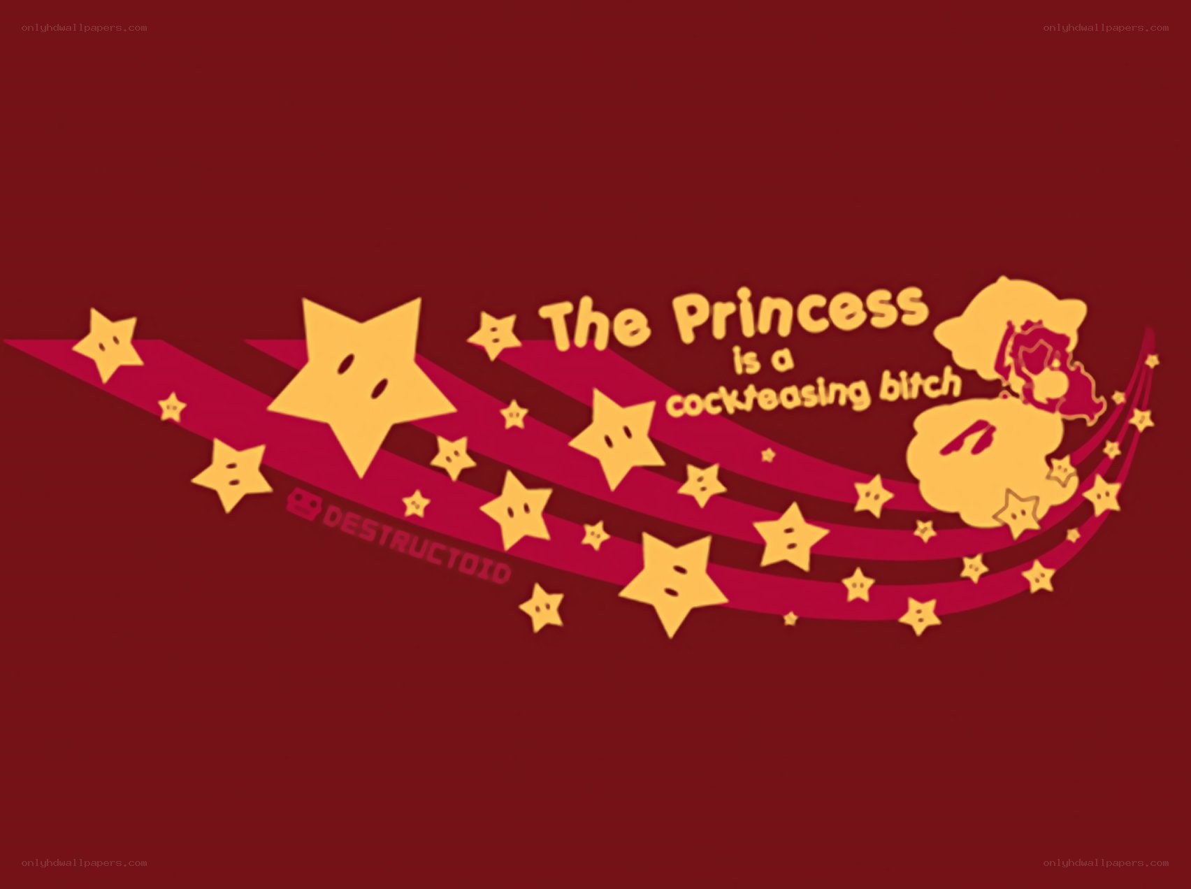 The Princess is a cockteasing bitch