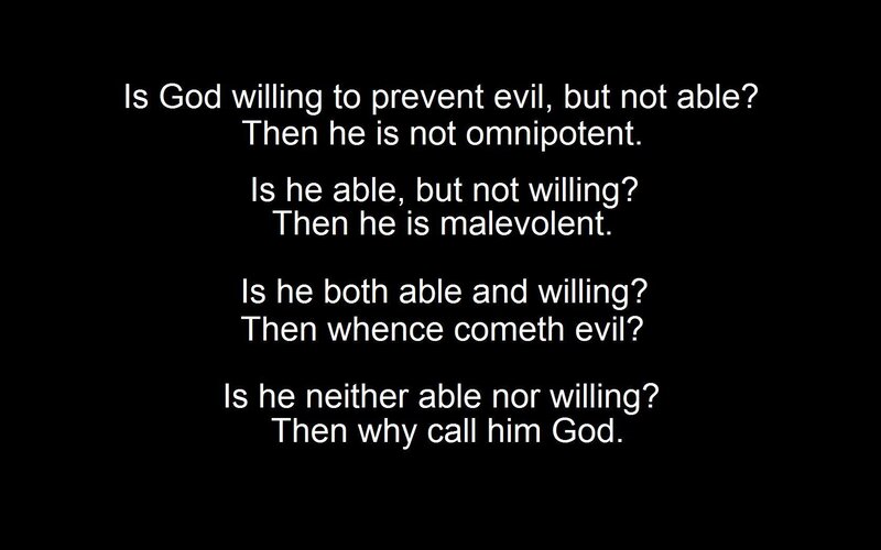 The Problem of Evil