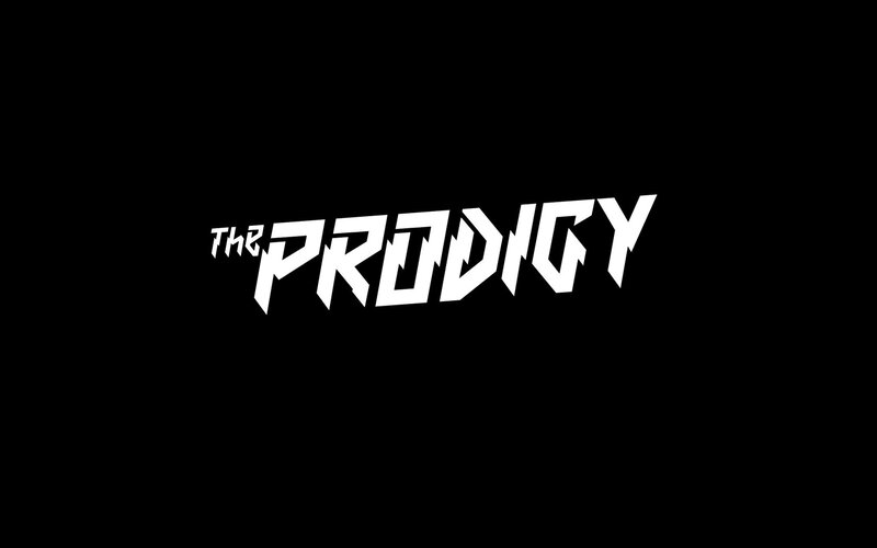 The Prodigy Logo — Black, Minimalist