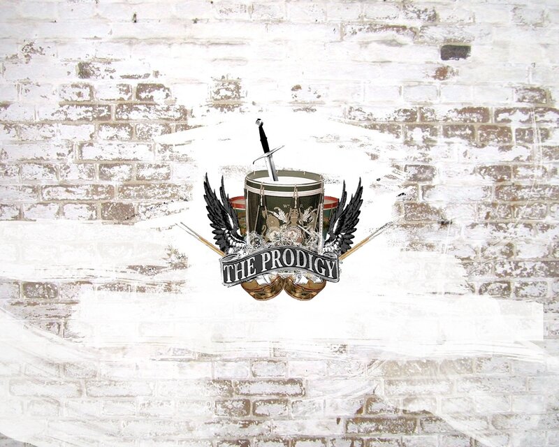 The Prodigy Logo — White