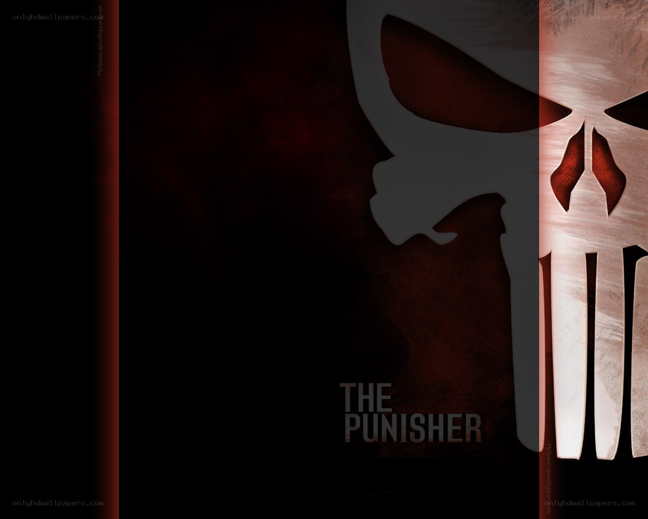 The Punisher logo wallpaper