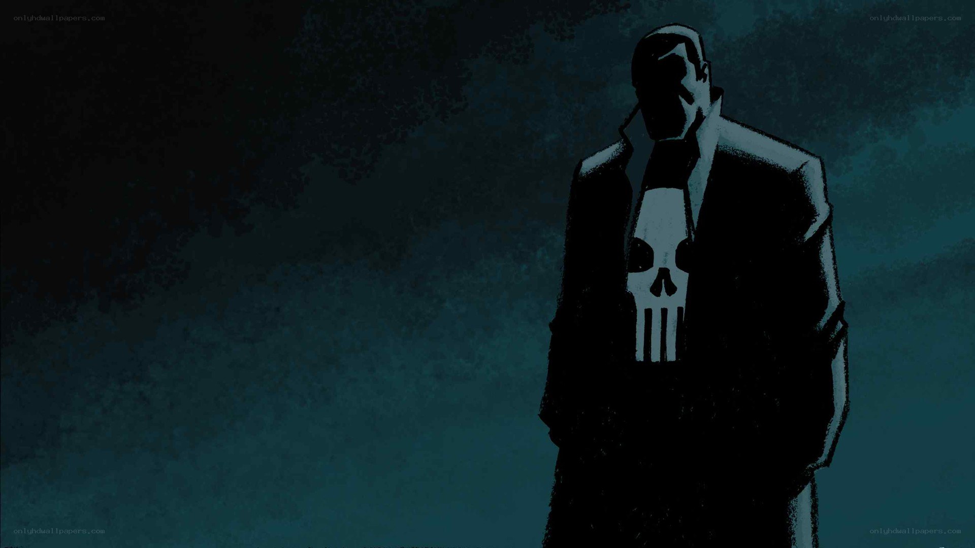 The Punisher silhouette