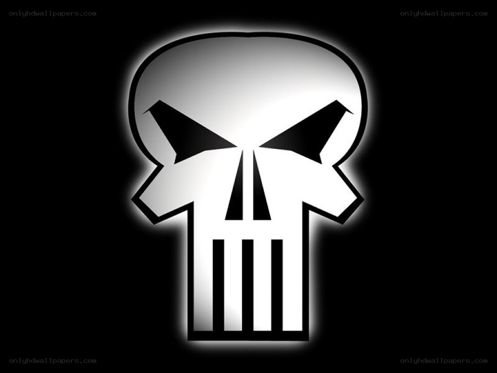 The Punisher skull logo