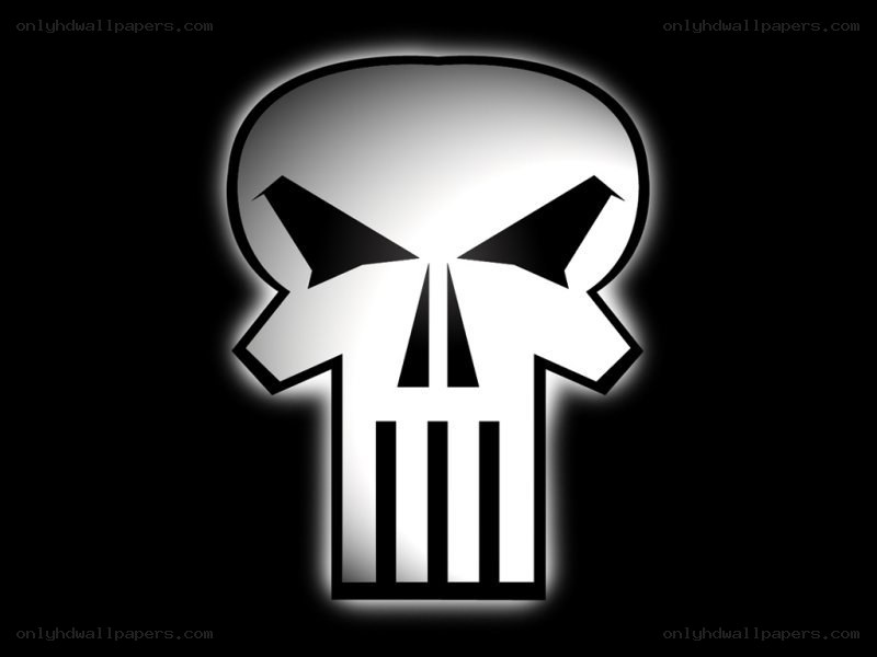 The Punisher skull logo