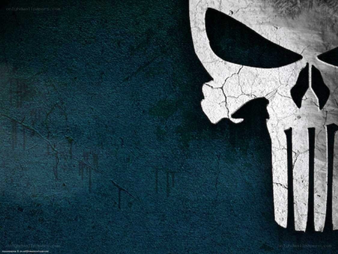 The Punisher skull logo