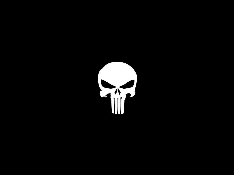 The Punisher skull logo