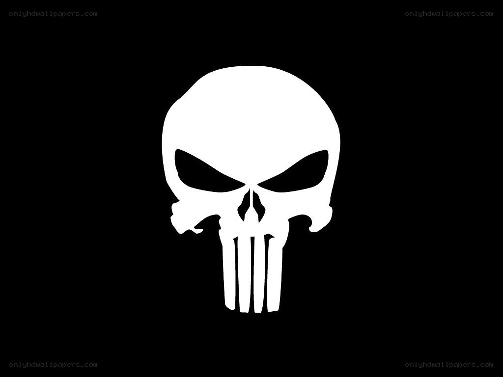 The Punisher skull logo