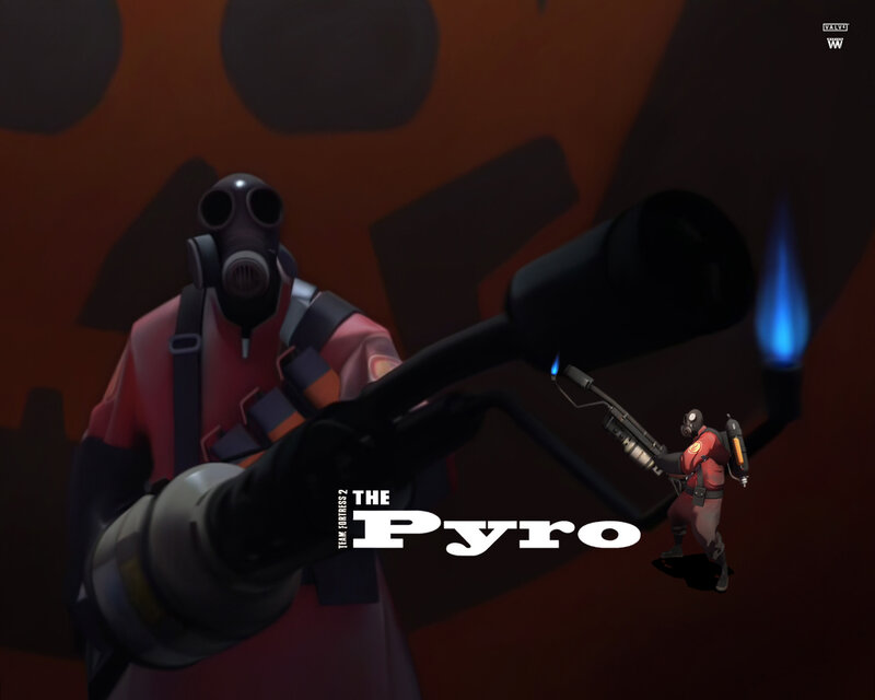 The Pyro from Team Fortress 2
