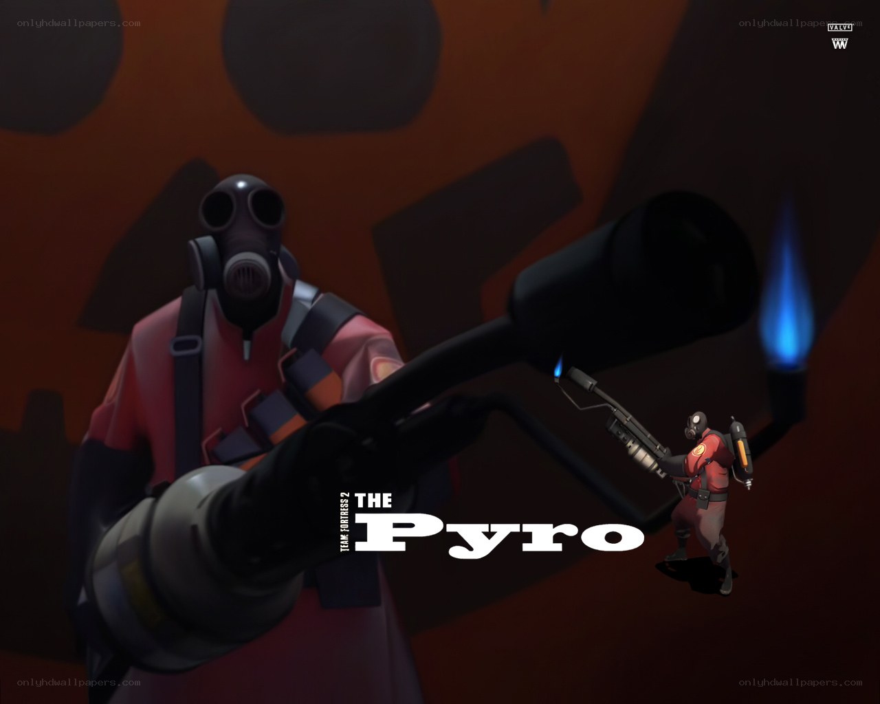 The Pyro from Team Fortress 2