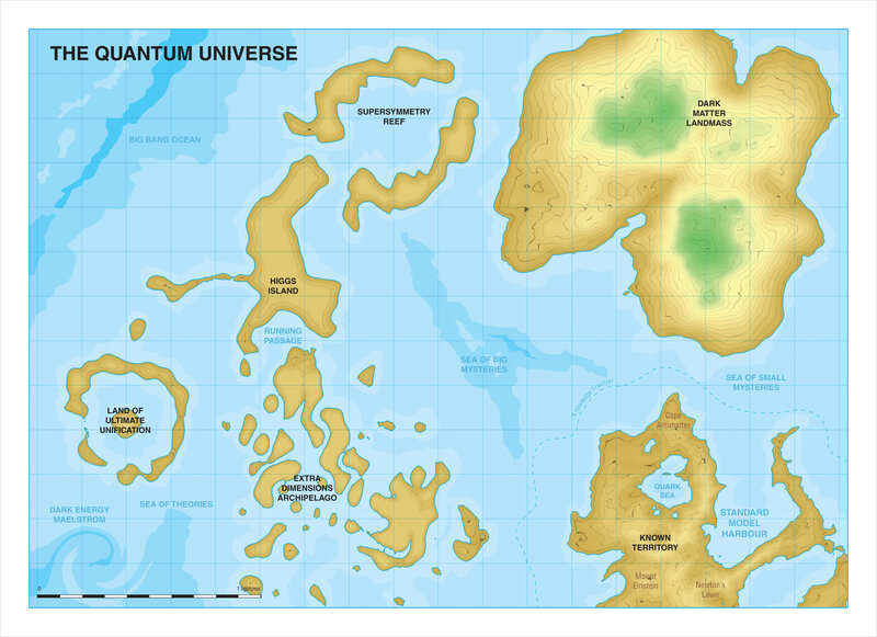 The Quantum Universe map