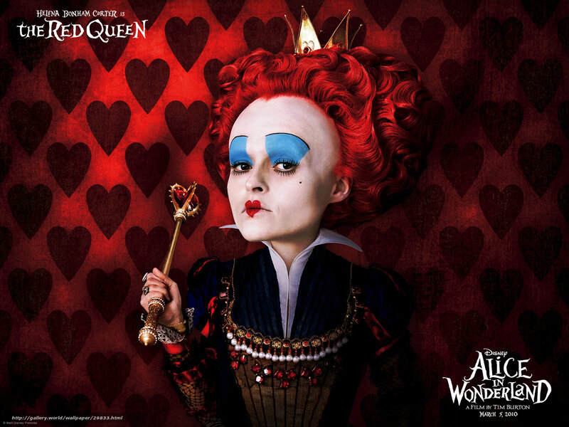 The Red Queen from Alice in Wonderland