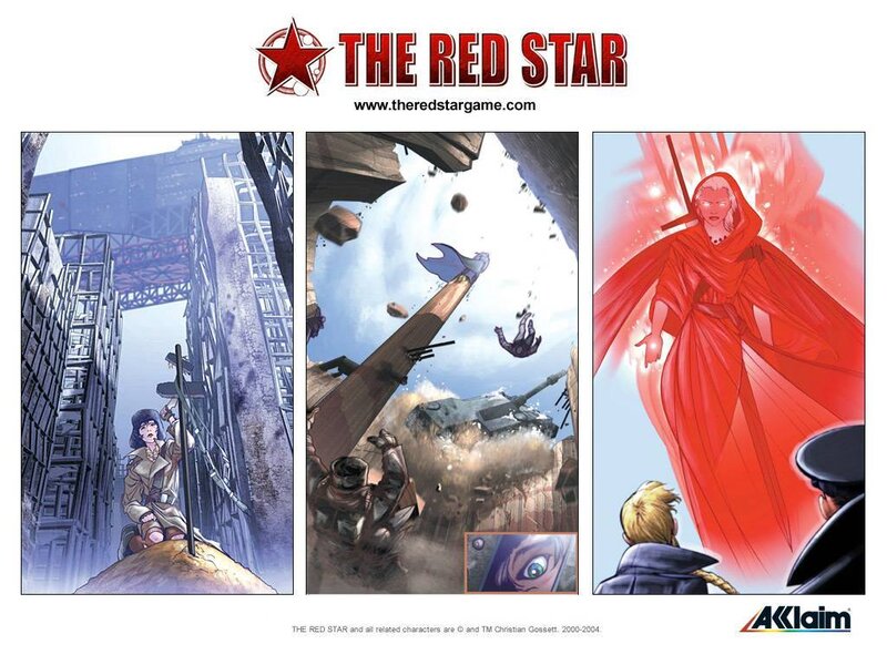 The Red Star comic art