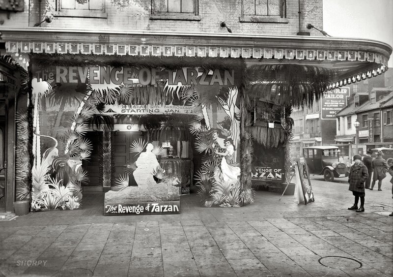 The Revenge of Tarzan theater display