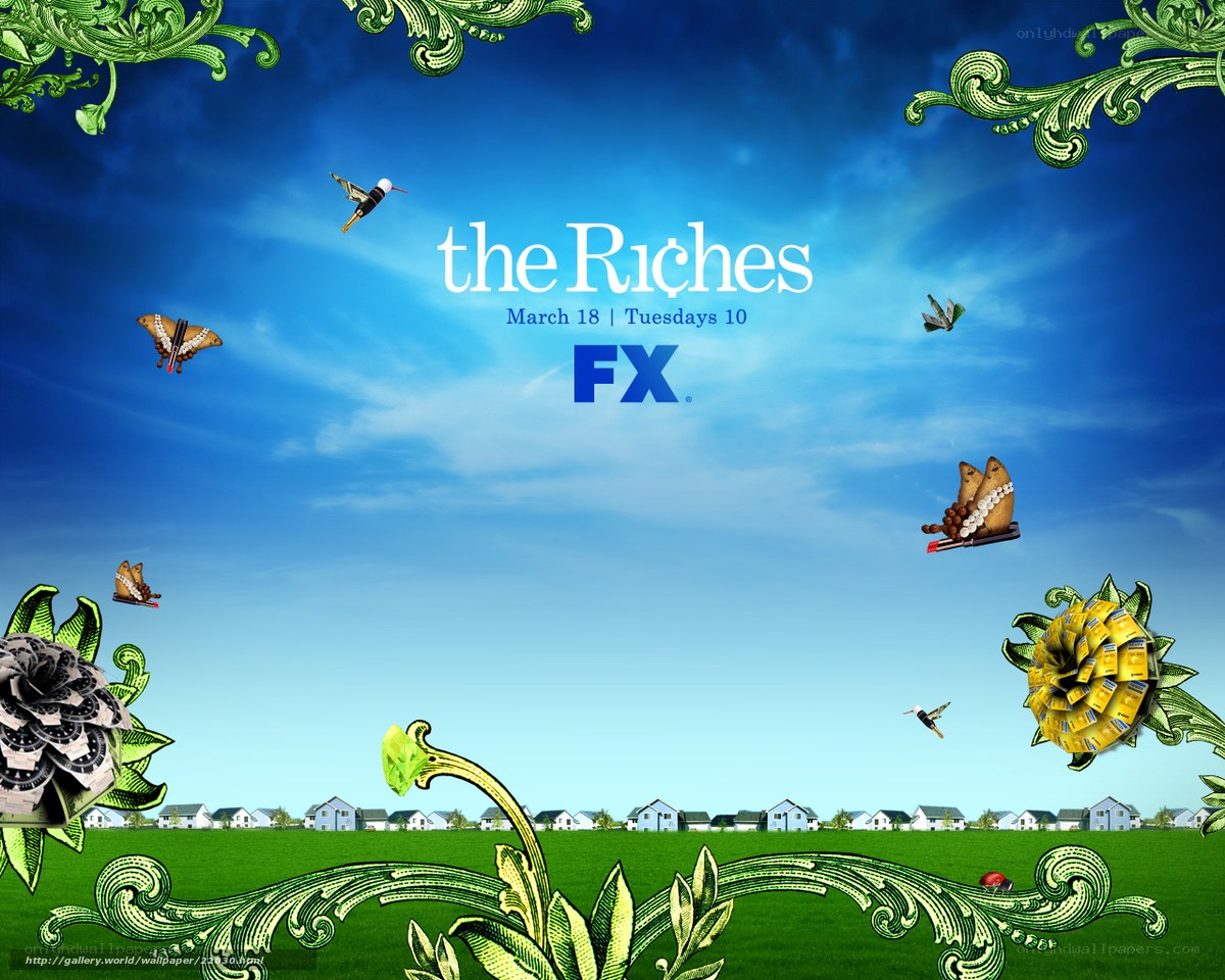 The Riches promotional wallpaper