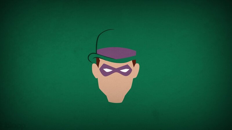 The Riddler Character — Green, Mysterious