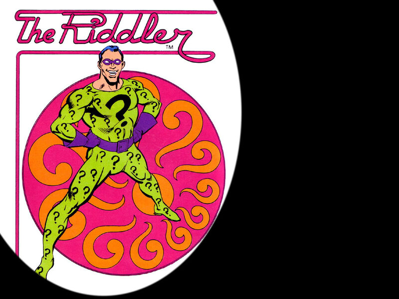 The Riddler Character — Green